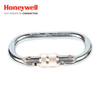 霍尼韦尔（Honeywell）1018960A开口轻质合金螺纹锁紧安全钩 登山 扣高承重 扣扭转锁紧安全钩