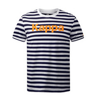 Kappa卡帕 男款运动短袖休闲T恤夏季半袖|K0712TD60 深海蓝-888 M