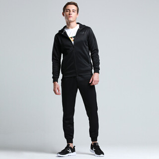 KELME卡尔美秋季休闲运动套装连帽夹克跑步运动服3981513 深蓝 2XL