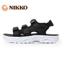 Nikko凉鞋日高户外男沙滩鞋户外男轻便增高运动凉鞋BS5129018 黑色 39