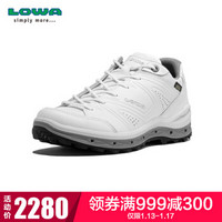 LOWA 德国 城市户外徒步休闲鞋 舒适防水 AERANO GTX 进口女款低帮 L320631 白色 39