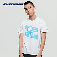 SKECHERS 斯凯奇 SAMU183001 男款休闲T恤