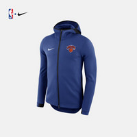 纽约尼克斯队 球迷版 Nike Dry Showtime 男子 NBA 连帽衫 图片色 2XL