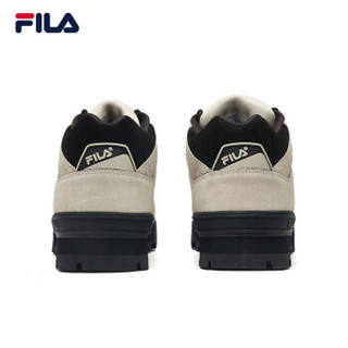 FILA 斐乐官方 男子复古工装鞋W系列TRAIL BLAZER 燕麦色-OM 43