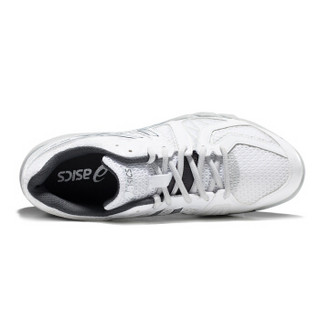 ASICS亚瑟士 GEL-BLADE 5 耐磨防滑中性羽毛球鞋运动鞋 TOB520-0193 白色/银色 43.5