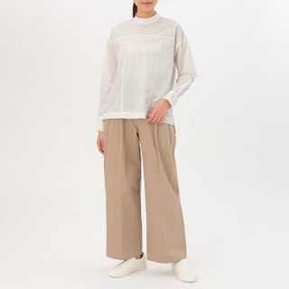 无印良品 MUJI Labo 女式 套头罩衫 黑色 M/L