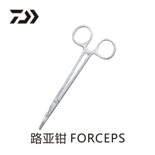 达亿瓦（DAIWA） D FORCEPS 路亚钳 摘钩钳 弯嘴钳 钓鱼垂钓小配件钳子工具 125mm弯嘴钳