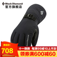 Black Diamond/黑钻/BD 登山手套-Pursuit Glove 801687 黑色 S