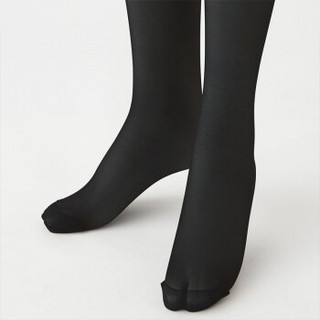 无印良品 MUJI 孕妇 支撑型 长筒袜·2双装 黑色 M-L