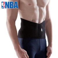 NBA AQ 标准型护腰束腹带篮球运动护腰护具装备（单个装）AQ0007AA 图片色 XL