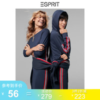 ESPRIT EDC 098CC1E012 女士七分袖连衣裙 黑001 160/84A/M