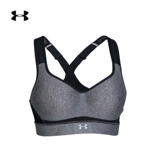 安德玛官方 UA Armour 女子含胸垫运动内衣—高强度 Under Armour-1313285 灰色020 32B