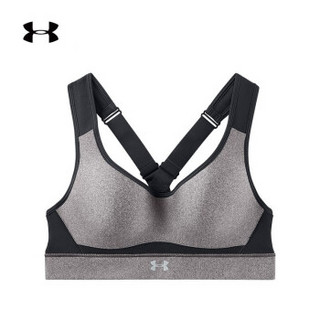 安德玛官方 UA Armour 女子含胸垫运动内衣—高强度 Under Armour-1313285 灰色020 32B