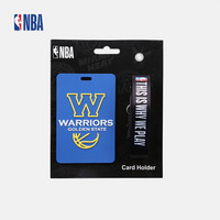 NBA 勇士队 吊牌带挂绳 便携箱子交通卡胸牌卡套证件套套装 图片色 F
