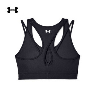 安德玛官方 UA Favorite 女子 运动内衣—中强度 Under Armour-1328867 黑色001 XS