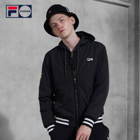 FILA FUSION X STAPLE 男子外套 2019秋季新款街头梭织外套男上装 深黑-BK 190/108A/XXXL