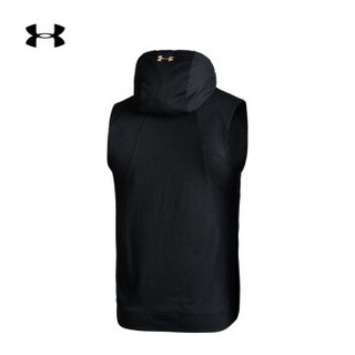 Under Armour 安德玛 UA男子Swyft运动连帽背心-1320015 黑色002 XL