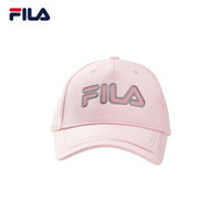 1FILA 斐乐官方White Line女子棒球帽 2019秋季新款潮流时尚个性鸭舌帽子 淡嫣粉-PK XS