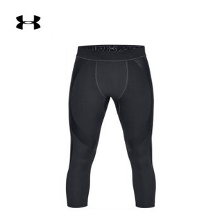 安德玛官方 UA Perpetual 男子 运动紧身中裤 Under Armour-1321010 黑色001 XL