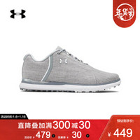 Under Armour 安德玛官方 UA女子 Fade 运动高尔夫鞋-3021920 灰色100 39