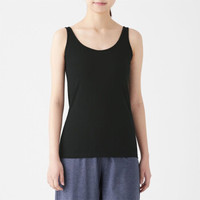 无印良品 無印良品 MUJI 女式 羊毛 背心 黑色 L