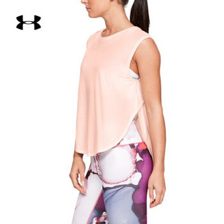 安德玛官方 UA Breathe 女子 运动背心 Under Armour-1328822 粉红色805 L