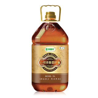 COFCO 中粮 荆楚花 小榨浓香菜籽油 5L