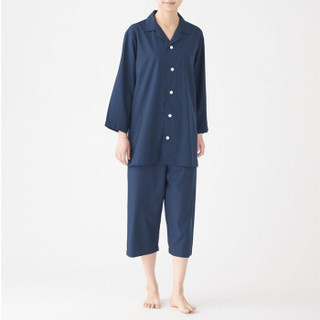 无印良品 MUJI 男女通用 轻量易干 旅行睡衣 海军蓝 M-L