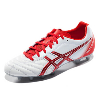 ASICS亚瑟士足球鞋男运动鞋防滑DS LIGHT WD 2 TSI746-0023 白色/红色 42.5