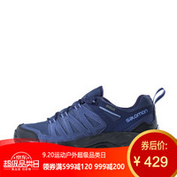 萨洛蒙（Salomon） 女款户外防水透气徒步鞋 防滑耐磨登山鞋 EASTWOOD GTX 夜幕蓝406467 UK3.5(36)