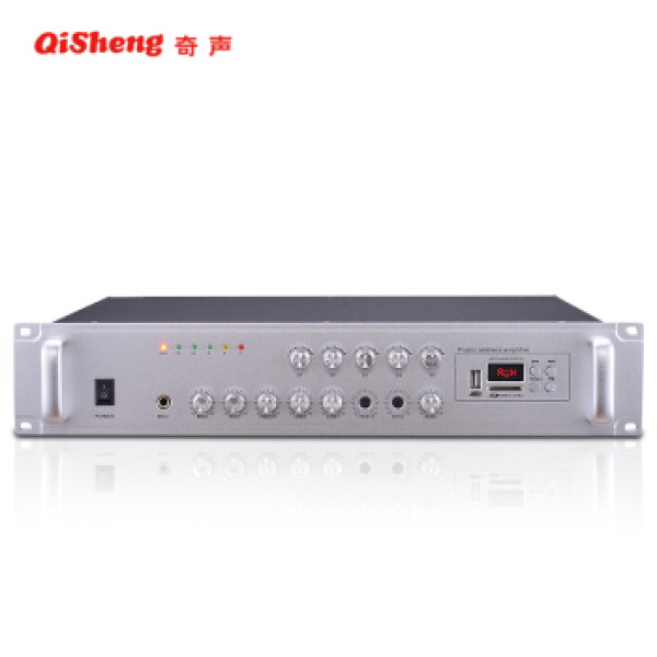 奇声(qisheng) 定压定阻功放机吊顶蓝牙家用音箱吸顶喇叭功放 300w