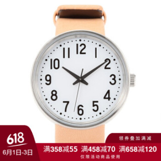 无印良品muji 手表 公园时钟 大表带 鞣制皮革型号 Mj Pcwb2 报价价格评测怎么样 什么值得买