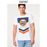 ESPRIT 埃斯普利特 EDC 038CC2K024 男士圆领T恤