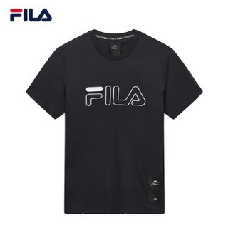 1FILA斐乐官方 FILA X 3.1 Phillip Lim男T恤2019春季新款运动短袖 子夜黑-BK 165/88A/S