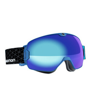 Salomon 萨洛蒙户外滑雪眼镜 XMAX BLUE+XTRA LENS ASIAN F 391636 均码