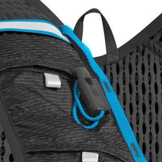 驼峰（CAMELBAK） 美国 越野背包马拉松装备跑步双肩包贴身轻量 黑色/蓝色 S