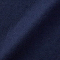 无印良品 MUJI 女式 粗棉线 天竺编织 开衫 海军蓝 M