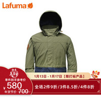 LAFUMA 法国乐飞叶男士户外防泼水防风登山徒步冲锋衣LMJ06AC51 卡其色KK 170/96A(48)