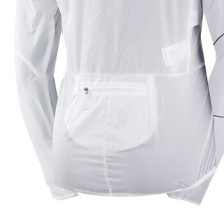 萨洛蒙（Salomon）女款透气皮肤衣ELEVATE AERO FZ HOODIE W C10274白色 L
