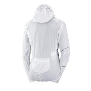 萨洛蒙（Salomon）女款透气皮肤衣ELEVATE AERO FZ HOODIE W C10274白色 L