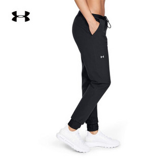 Under Armour 安德玛官方 UA女子 Armour  Woven运动长裤-1348447 黑色001 M