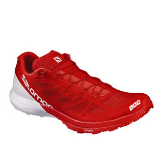 萨洛蒙（Salomon） 户外高速越野跑步竞赛鞋 S-LAB SENSE 6 竞赛红391765 UK7.5 (41 1/3)