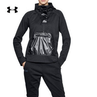 Under Armour 安德玛官方 UA女子Storm连帽运动夹克-1314843 黑色001 L