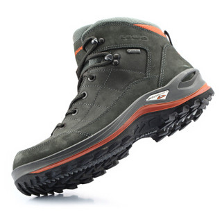 LOWA 德国 登山鞋作战靴户外防水徒步鞋BORMIO GTX QC进口男款中帮 L310914 石墨色/铁锈红色 44