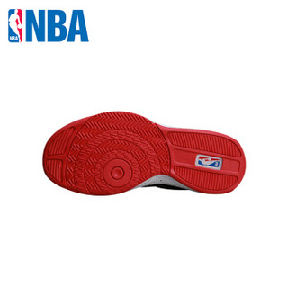 NBA童鞋 球队系列 新款运动篮球鞋 减震耐磨运动鞋 鞋子 C1631301 黑/大红/白 -1 39