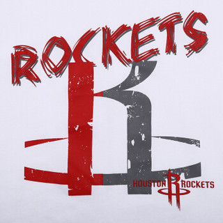 NBA 火箭队 篮球运动休闲 短袖T恤 男款 图片色 L