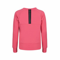 ASICS亚瑟士 新款印花圆领衫女运动卫衣  2032A689-002 亮粉色 M