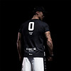 MSGD运动T恤 男子健身圆领短袖 休闲篮球上衣 Black 黑 L
