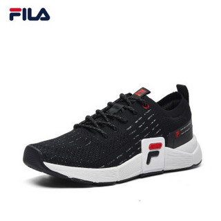 FILA 斐乐官方 男子训练鞋2019冬季新款专业运动鞋透气轻便综训鞋 黑色-BK 40