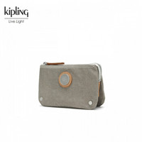 Kipling凯浦林包包女K30024手拿包钱包短款休闲卡包 怀旧沙棕